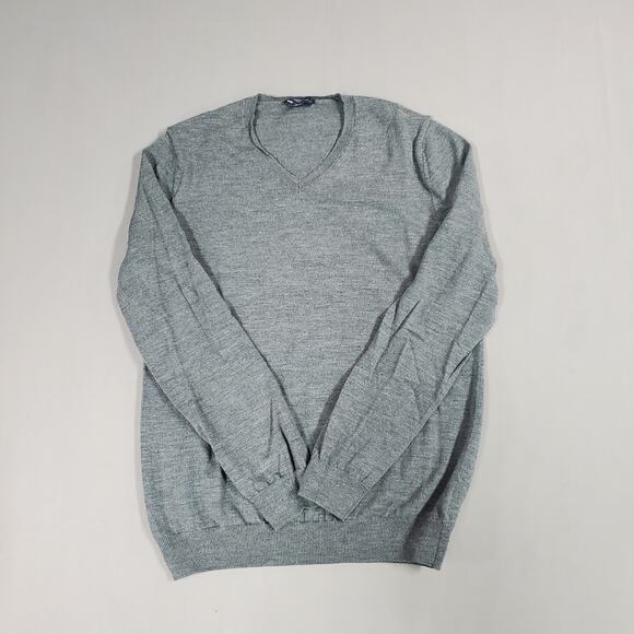 Gap Other - GAP 100% Extra Fine Merino Wool V-Neck Sweater Mens Size M